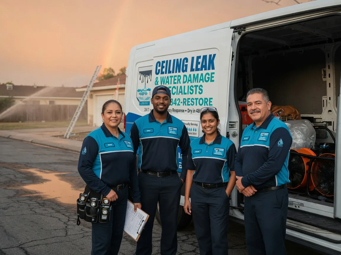 Ceiling Leak Cleanup company in Iowa City, IA